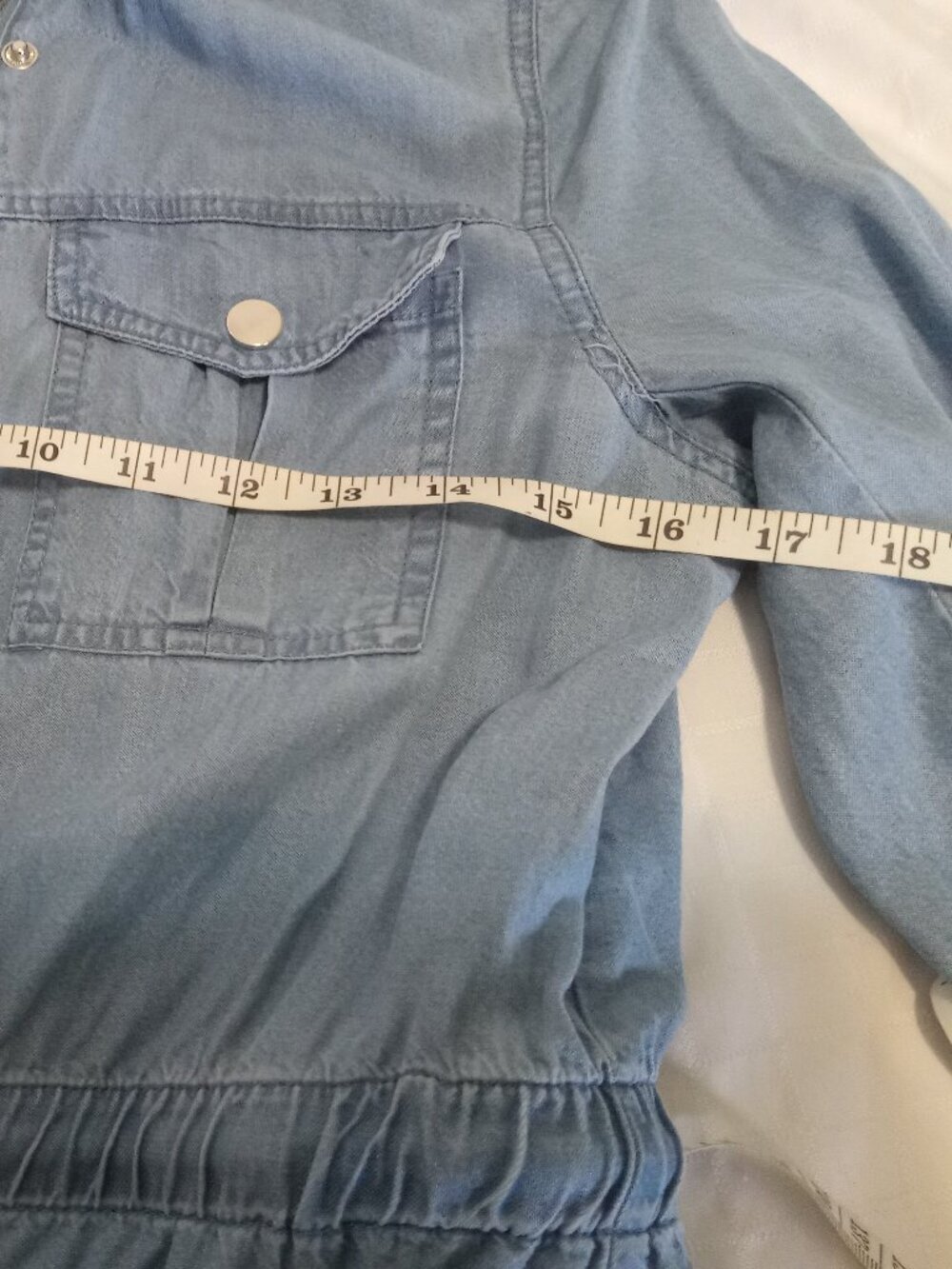 The perfect Liquid X vintage powder blue jacket size XSmall - Picture 9 of 10